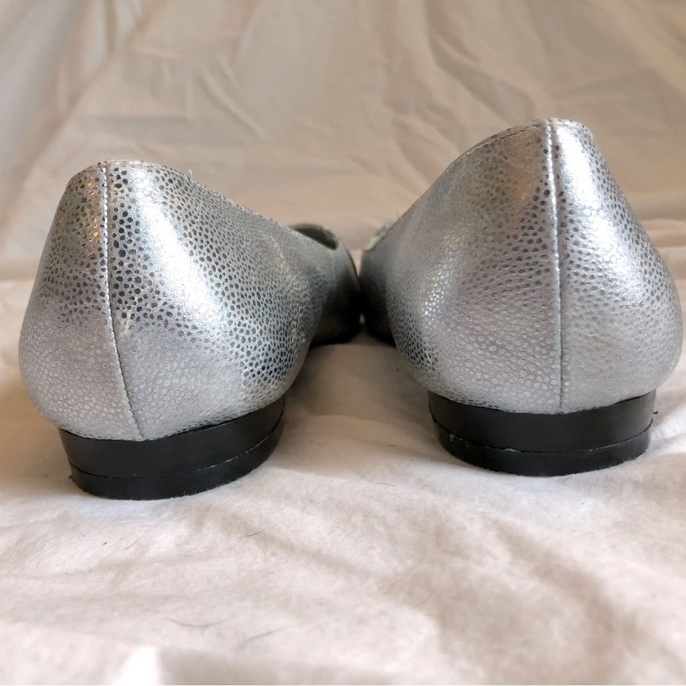 BELLINI Flora Silver Pointed Toe Slip-on Loafer - Picture 3 of 13